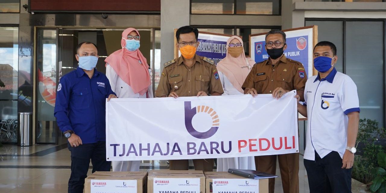 Pemko Payakumbuh Terima Bantuan 130 Paket Sembako dan 90 Paket Hazmat dan Face Shield