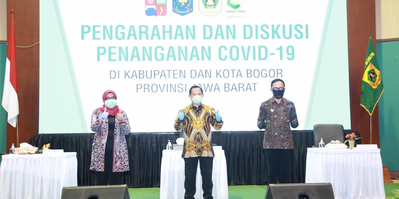 Bupati dan Forkopimda  Bogor Jadi Termotivasi Dikunjungi Mendagri serta Langsung Konsultasi tentang Kebijakan Pusat Tangani Covid-19