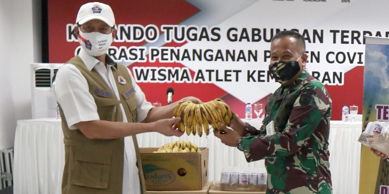 Menu Makanan Pasien RS Darurat Wisma Atlet Jadi Perhatian Ketua Gugasnas