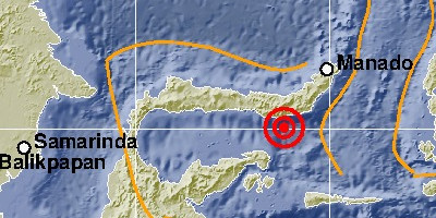 Warga Bolaang Mongondow Selatan Rasakan Guncangan Cukup Kuat Gempa M6,0