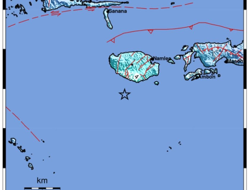 Warga Buru Selatan Rasakan Beberapa Detik Guncangan Kuat Gempa M5,8