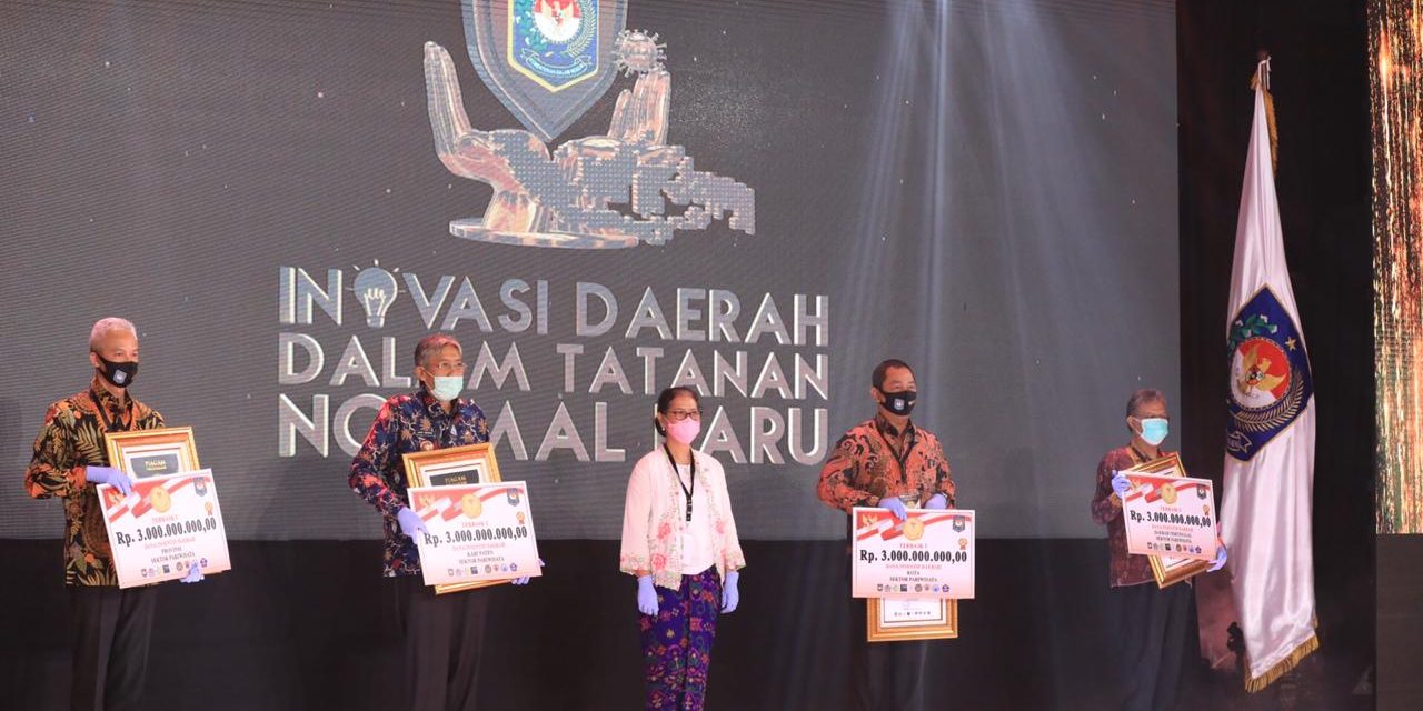 Kemendagri Umumkan Pemenang Lomba Inovasi Daerah Tatanan Normal Baru, Produktif dan Aman Covid-19