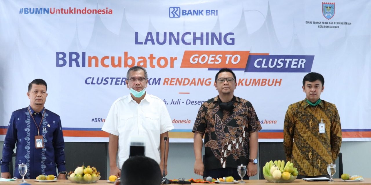 Wali Kota Payakumbuh Resmikan BRIncubator Goes to Cluster UMKM Randang.