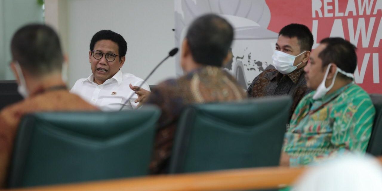 Dihadapan Pimpinan KPK, Gus Menteri Beberkan Progres BLT Dana Desa