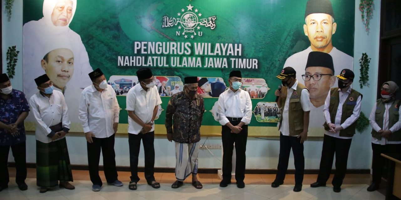 Gugus Tugas Nasional Distribusikan Masker Melalui PWNU untuk Warga Jatim