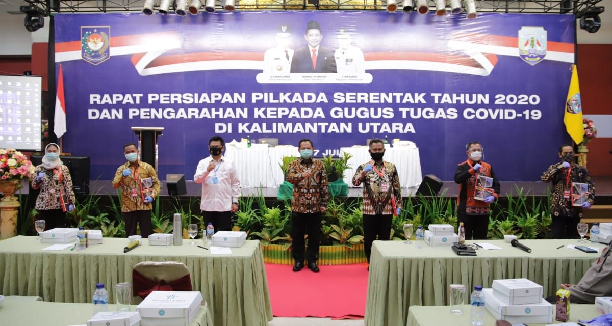 Mendagri Optimis Pilkada di Kaltara Sukses, Sekaligus Ajang Adu Gagasan Para Kontestan Tangani Covid-19 dan Dampak Sosial Ekonominya