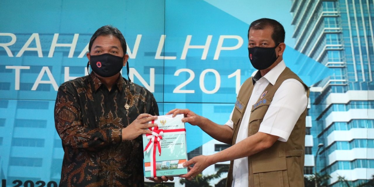 BNPB Raih Opini WTP untuk Kesembilan Kalinya