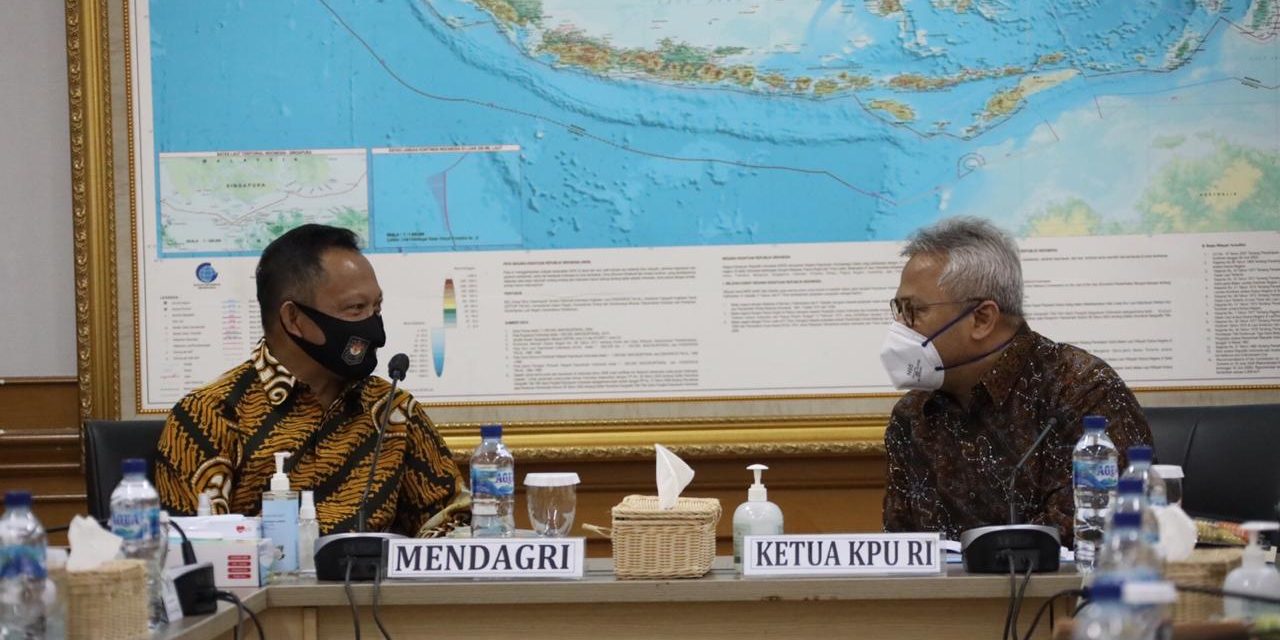 Mendagri Bersama KPU Satu Suara Angkat Tema Pilkada Gerakan Melawan Covid-19 dan Penanganan Dampak Sosial-Ekonominya