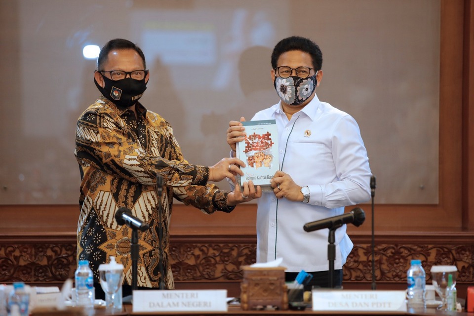 Kemendes Siap Dukung PKK Sosialisasi Penggunaan Masker di Desa