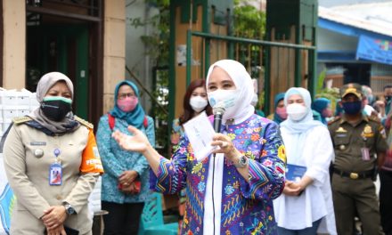 TP PKK Sudah Lama Bergerak Sosialiasikan Pemakaian Masker ke Warga