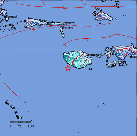 Tak Berpotensi Tsunami, Warga Pulau Buru Rasakan Gempa M5,5