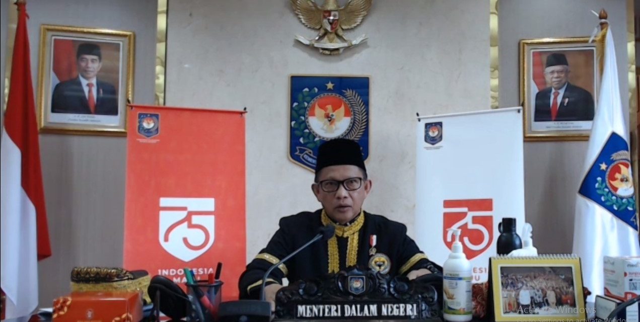 Mendagri Ajak Solidaritas PDPKMI Tuk Sosialisasi Protokol Kesehatan pada Masyarakat