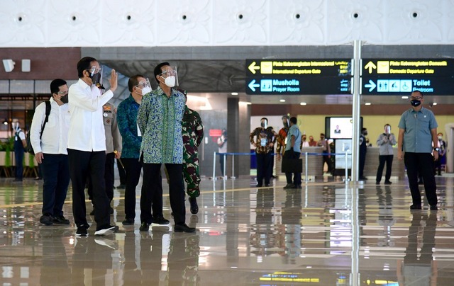 Presiden Resmikan YIA beserta Pengoperasian AirNav dan Sistem Peringatan Dini Tsunami