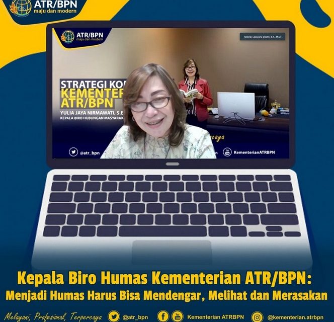 Kepala Biro Humas Kementerian ATR/BPN: Menjadi Humas Harus Bisa Mendengar, Melihat dan Merasakan