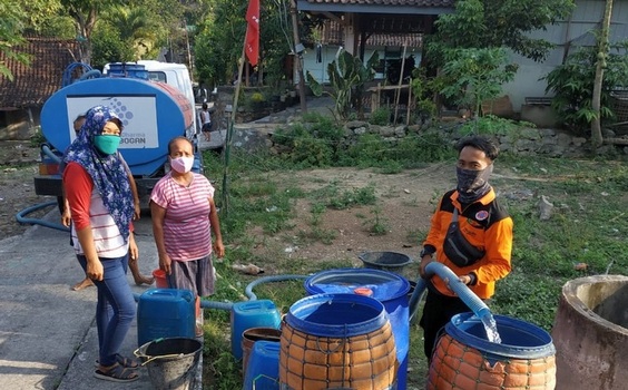 BPBD Kabupaten Grobogan Distribusikan 1,4 Juta Liter Air untuk 80 Desa Terdampak Kekeringan