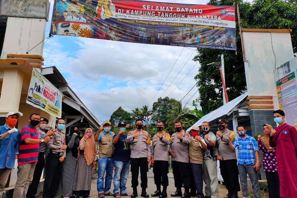 Tetap Konsisten Pertahankan Kampung Tangguh, Dit Pam Obvit Polda Sumbar Apresiasi Warga Kubang Gajah