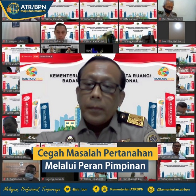 Cegah Masalah Pertanahan Melalui Peran Pimpinan