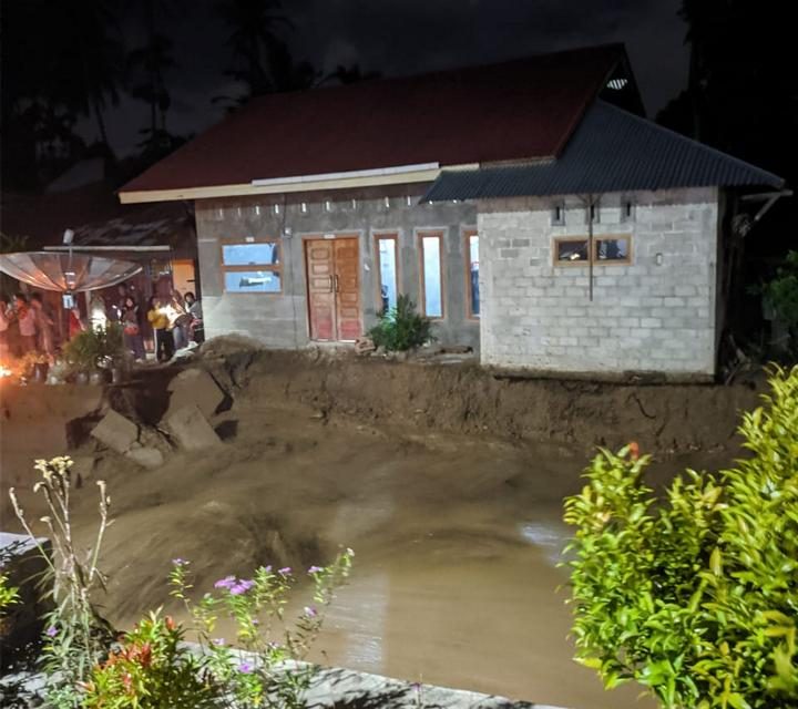 Banjir Bandang Landa Sungai Pagu, Tak Ada Korban Jiwa