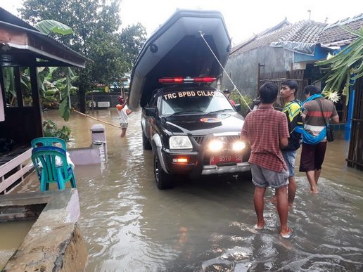 Banjir Cilacap Meluas, Sebanyak 7.949 Jiwa Terdampak