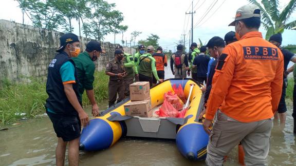 Hujan Lebat, 6.379 KK Kabupaten Pasuruan Terdampak Banjir