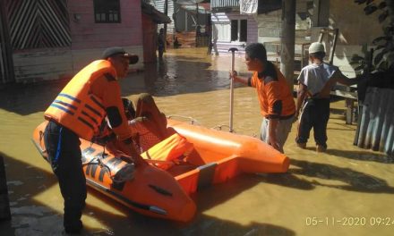 Sungai Krueng Langsa Meluap, 722 Unit Rumah Warga Kota Langsa Terendam