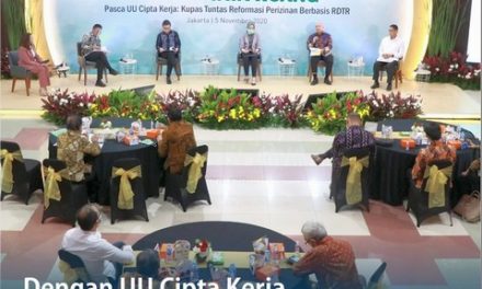 Dengan UU Cipta Kerja, Perizinan Berbasis RDTR Lebih Mudah