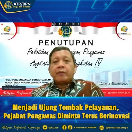 Menjadi Ujung Tombak Pelayanan, Pejabat Pengawas Diminta Terus Berinovasi