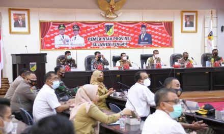 Rakor Penanganan COVID-19 di Palu, Doni Monardo: Jangan Kendor