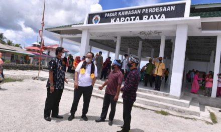 Wamendes PDTT Tinjau Bantuan Kawasan Perdesaan di Pulau Kapota