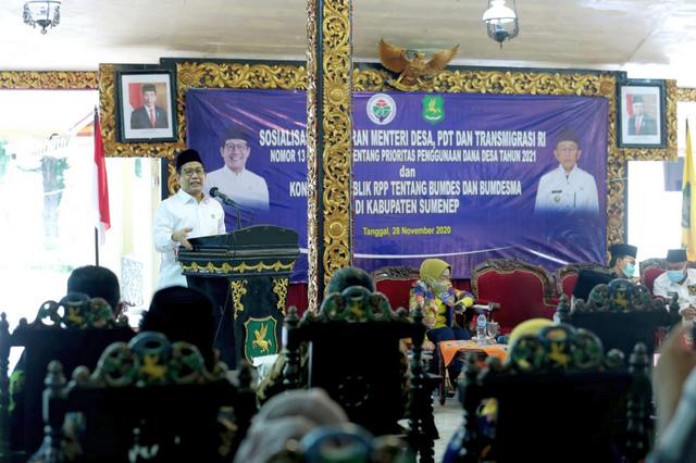 Gus Menteri Tegaskan Dana Desa Digunakan untuk Pertumbuhan Ekonomi dan SDM