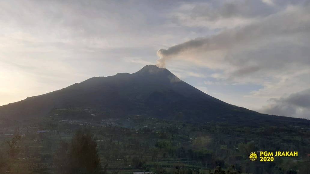 Letusan Gunung Merapi Diperkirakan Bersifat Efusif