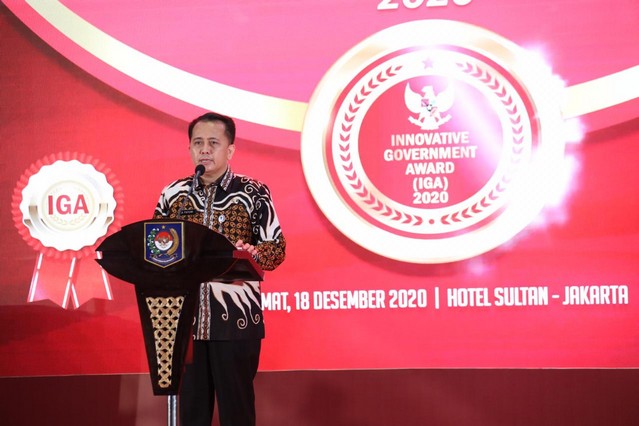 Kemendagri Beri Penghargaan Daerah dalam Ajang Innovative Government Award (IGA) Tahun 2020