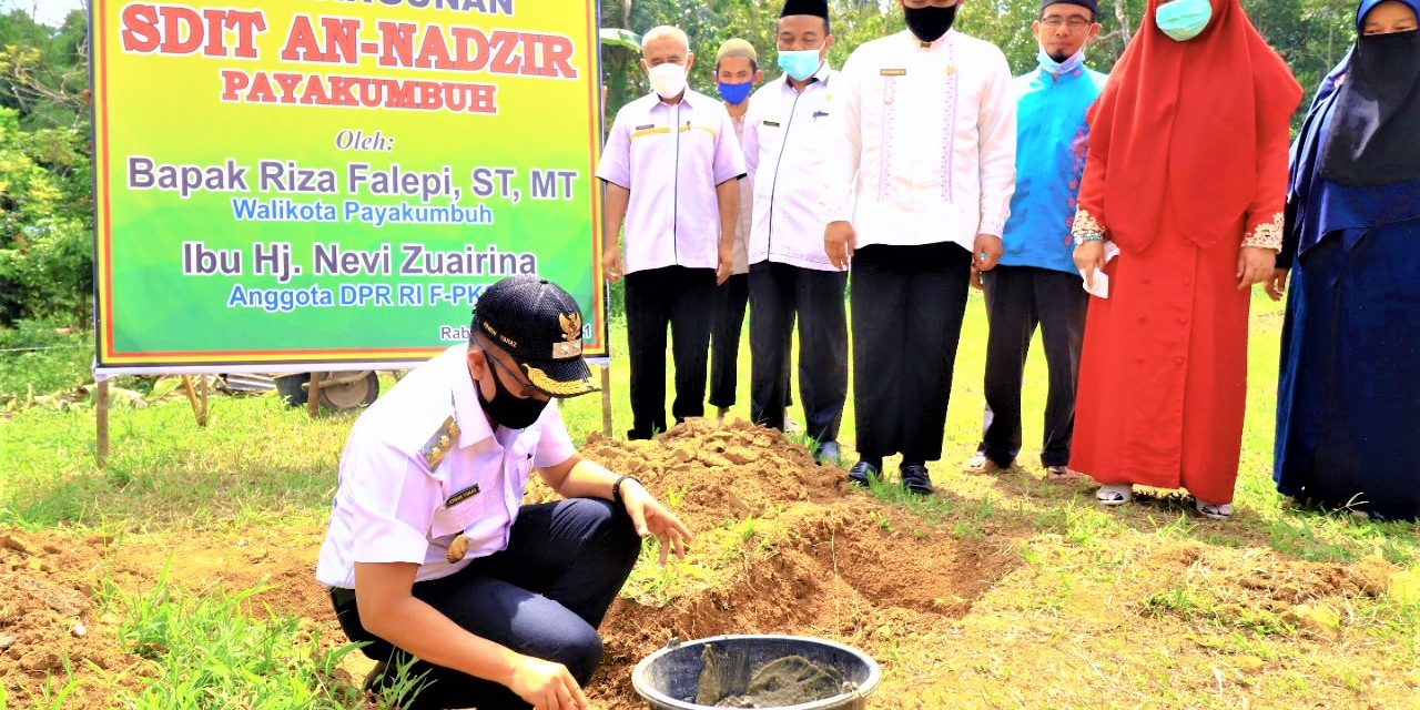 Wakil Wali Kota Payakumbuh Lakukan Peletakan Batu Pertama SD IT An-Nadzir