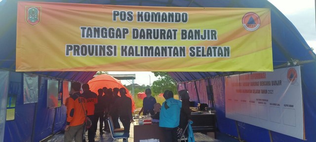 BNPB Kerahkan Personil TRC dalam Mendukung Penanganan Banjir Kalimatan Selatan