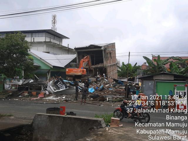 [Update] – Sebanyak 19.435 Orang Mengungsi Pascagempa M6,2 Sulbar