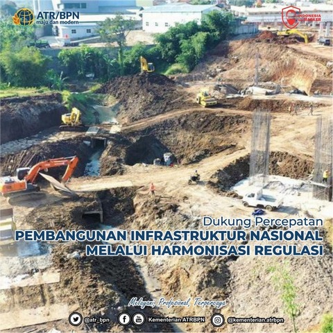 Dukung Percepatan Pembangunan Infrastruktur Nasional Melalui Harmonisasi Regulasi