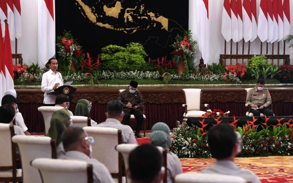 Buka Rakornas PB 2021, Presiden Tegaskan Pencegahan dan Mitigasi Sebagai Kunci Utama Mengurangi Risiko Bencana