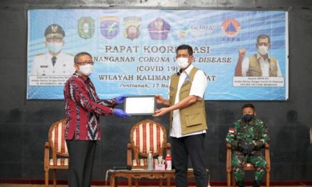 Dukung Penanganan COVID-19 di Kalbar, BNPB Serahkan Bantuan Senilai 2,3 M