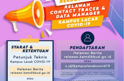 Kampus Lacak COVID-19 Kolaborasi Kementrian Pendidikan dan Kebudayaan bersama Kementerian Kesehatan