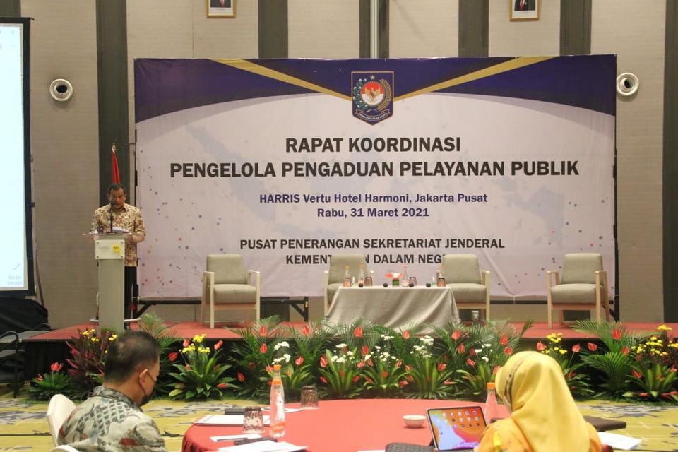 Kemendagri Perkuat Pengelola Pengaduan Pelayanan Publik