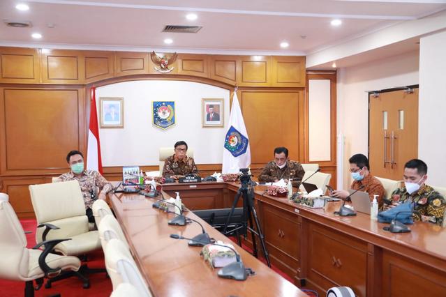 Kemendagri Minta Perencanaan dan Keuangan Daerah Provinsi Jatim Disesuaikan dengan Kondisi Pandemi Covid-19