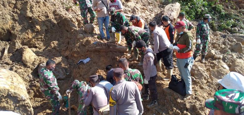 Sebanyak Tiga Orang Meninggal Dunia Akibat Tanah Longsor di Kabupaten Tapanuli Selatan