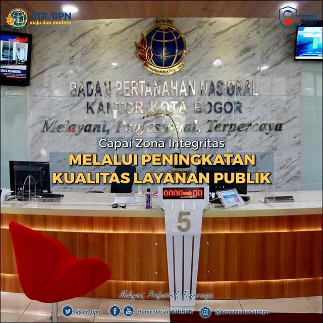 Capai Zona Integritas Melalui Peningkatan Kualitas Layanan Publik