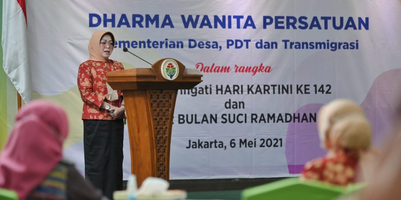 SDGs Desa Ramah Perempuan Turut Dorong DWP Kemendes Berkiprah di Masyarakat