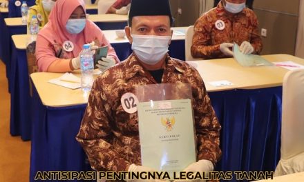 Antisipasi Pentingnya Legalitas Tanah, PTSL Hadir di Tengah Masyarakat