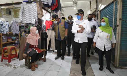 Blusukan ke Pasar Bitingan, Ketua Satgas Pastikan Penerapan 3M Berjalan Optimal