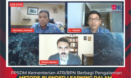 PPSDM Kementerian ATR/BPN Berbagi Pengalaman Metode Blended Learning dalam Seminar Internasional FIG