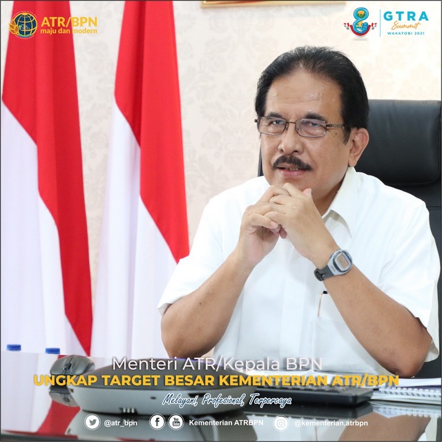 Menteri ATR/Kepala BPN Ungkap Target Besar Kementerian ATR/BPN