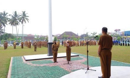 Apel Pagi Di Balai Kota, Om Zet Ajak ASN Jaga Imun Tubuh Untuk Hidup Sehat Dengan Biasakan Menyapa Alam Dan Orang Sekitar