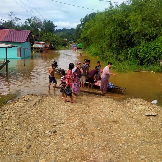 [UPDATE]: Banjir Kapuas Hulu, Sebanyak 14.889 Jiwa di 47 Desa Terdampak